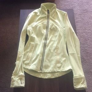 Yellow Lululemon jacket size 2!